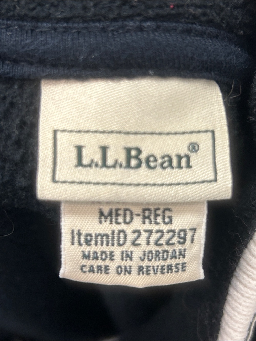 L.L. Bean Women's Nordic Embroidered Snowflake Fair Isle Fleece Vest Small Y2K - Picture 2 of 9